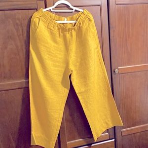 Eileen Fisher linen pants